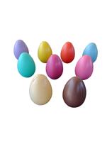 Kit 20 ovos de plástico colorido para decoração - Brilha Natal