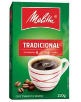 Kit 20 Pacotes Cafe Tradicional Melitta Clássica 250 G