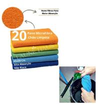 Kit 20 Pano Chao 45x60 Cm Microfibra Grande Atacado By Laune Cor Sortidas Kit 20 Pano Chao 45x60 Cm Microfibra Grande Atacado By Laune Cor Sortidas