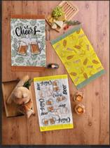 Kit 20 Pano Copa Prato Atoalhado Teka Primore