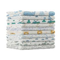 Kit 20 Pano De Boca Fraldinha Luxo Estampada 35x35cm Comum Pacote 100% Algodão Kit 20 Pano De Boca Fraldinha Luxo Estampada 35x35cm Comum Pacote 100% Algodão