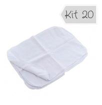 Kit 20 Pano De Limpeza Multiuso.