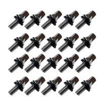 Kit 20 Parafuso Para Pedal De Bumbo Bateria 12Mm X 5Mm 7/32