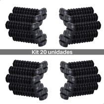 Kit 20 Parafusos Cavilha Plástica Cabeça Fenda - PialLegrand