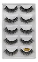 Kit 20 Pares Cilios Postiços Mink G502 G508 G601 G602