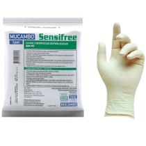 Kit 20 pares Luva Latex Cirúrgica Esteríl Mucambo SensiFree