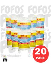 Kit 20 Pastilhas Cloro Genclor T200 Para Piscinas Kit 20 Pastilhas Cloro Genclor T200 Para Piscinas