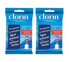 Kit 20 Pastilhas Purificadora de Água Potável Clorin 1 com NF