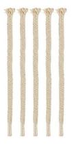 Kit 20 Pavios Para Tochas Lamparina 20cm 6mm