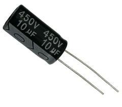 Kit 20 pçs - capacitor eletrolitico 10x450v - 10uf x 450v