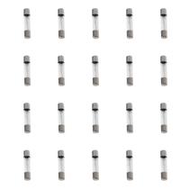 Kit 20 Peças Fusíveis de Vidro 20AGF 5x20mm 0,25A / 250V Fusi Bras Kit 20 Peças Fusíveis de Vidro 20AGF 5x20mm 0,25A / 250V Fusi Bras