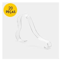Kit 20 Peças Suporte Em Acrílico Para Sandálias