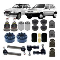 Kit 20 Peças Suspensão Dianteira Uno Mille 1995 A 2014