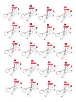 Kit 20 Pendrive Kapbom 8gb Ka-a-8 Prático E Rápido Prateado