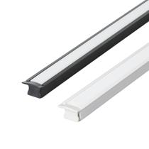Kit 20 Perfil de Led Reforçado Embutir 24x14mm Barra 3m para Fita de Led Pasilux Kit 20 Perfil de Led Reforçado Embutir 24x14mm Barra 3m para Fita de Led Pasilux