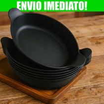 Kit 20 Petisqueira Barquinha Canoa Petiscos Churrasco Festa Frios Para Servir Amendoim Caldo Preto