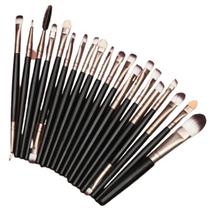 Kit 20 Pinceis Macios De Maquiagem Olhos Boca Pele Contorno Kit 20 Pinceis Macios De Maquiagem Olhos Boca Pele Contorno