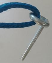 Kit 20 Pino de Alumínio para Lona com Extensão