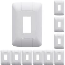 Kit 20 Placa 1 Modulo Vertical 4x2 Tramontina Aria Branco Kit 20 Placa 1 Modulo Vertical 4x2 Tramontina Aria Branco