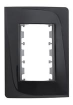 Kit 20 placa + bastidor 2x4 3 modulos tendenza preto - pezzi