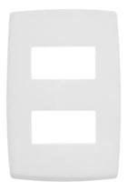 Kit 20 Placa Espelho 4x2 2 Módulo Separ. Pial Plus 618506 Pial-plus