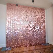 Kit 20 Placa Painel Shimmer Wall Muro Lantejoula Festa 30X30 Kit 20 Placa Painel Shimmer Wall Muro Lantejoula Festa 30X30