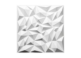 Kit 20 Placas 3D Revestimento 50X50Cm 0,5Mms Choc