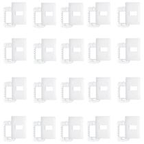 Kit 20 Placas 4 X 2 1 Módulo Com Suporte Habitat Fame