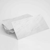 Kit 20 Placas Adesiva Flexível para Parede Branco Pérola 30x60cm