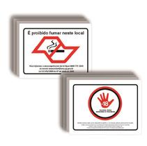 Kit 20 Placas Atenção Condomínio Escola Empresa Restaurante