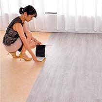 KIT 20 Placas de Piso Vinílico Auto Colante Adesivo Madeira Anti-derrapante