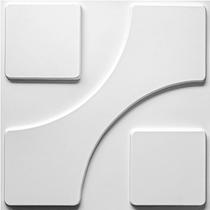 Kit 20 Placas Decorativas 3D Revestimento 50X50Cm 0,5Mm Argo