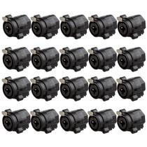 Kit 20 Plug Combo Fêmea Para Painel Kit 20 Plug Combo Fêmea Para Painel