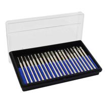 Kit 20 Pontas Diamantadas Para Micro Retifica Western W-20P