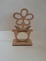 Kit 20 porta bombom/trufa formato margarida vaso gravado Gratidão Kit 20 porta bombom/trufa formato margarida vaso gravado Gratidão