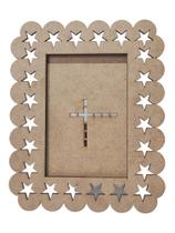 Kit 20 Porta Retrato MDF Cru Foto 10x15 Estrelas Star Kit 20 Porta Retrato MDF Cru Foto 10x15 Estrelas Star