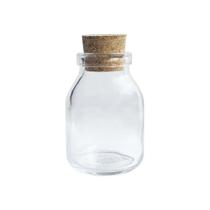 Kit 20 Pote Vidro Sais de Banho 50ml com Rolha