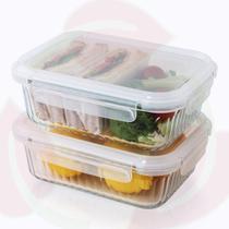 Kit 20 Potes Hermético Desenhado 1520ml Geladeira Lancheira