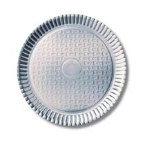 Kit 20 pratos laminados numero 4 24cm