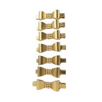 Kit 20 Presilhas de cabelo Laço com Strass brilhoso de metal