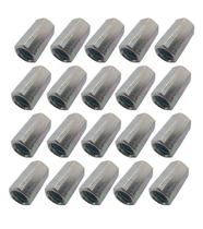 Kit 20 prolongador barra roscada 1/4x25mm