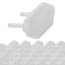 Kit 20 protetor tomada cinza