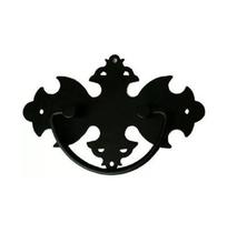 Kit 20 Puxadores Medalhão Com Alça Preto - Telis Ferragens Kit 20 Puxadores Medalhão Com Alça Preto - Telis Ferragens