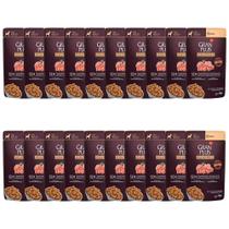 KIT 20 Ração Úmida Gran Plus Sachê Cães Gourmet Adultos Frango - 100g KIT 20 Ração Úmida Gran Plus Sachê Cães Gourmet Adultos Frango - 100g