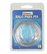 Kit 20 Ralos Para Pia/Lavatório/Tanque com Tela Inox 5 Cm