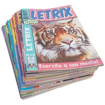 Kit 20 Revistas de Passatempo Com Letras Letrix Letrex Letra