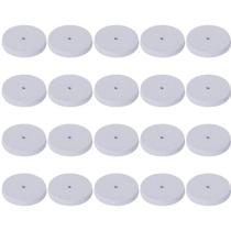 Kit 20 Rodas De Borracha 22Mm Polimento Fino Micro Retífica