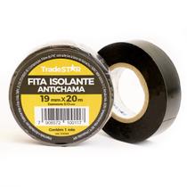 Kit 20 Rolos Pç Fita Isolante 20 Metros Preta Kit 20 Rolos Pç Fita Isolante 20 Metros Preta