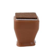 Kit 20 Sapata De Silicone Feltro Pé Cadeira E Mesa Pé Palito Kit 20 Sapata De Silicone Feltro Pé Cadeira E Mesa Pé Palito