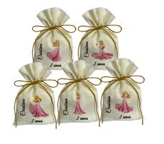 Kit 20 Saquinhos Festas Surpresa Lembrancinhas Aurora Bela Adormecida MOD 2